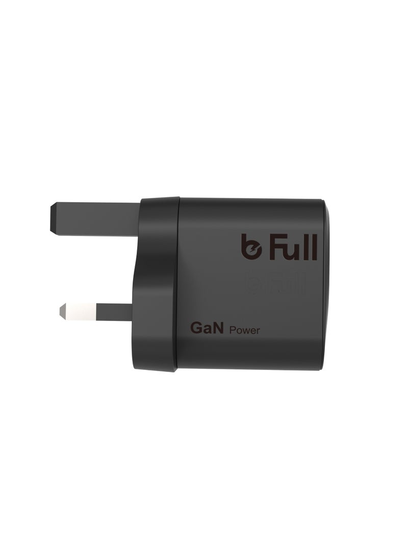 بي فول شاحن جداري bFull بقوة 20 واط – شحن سريع Power Delivery، شاحن ذكي آمن بمنفذ USB-C، متوافق مع أجهزة iPhone وAndroid - Image 3
