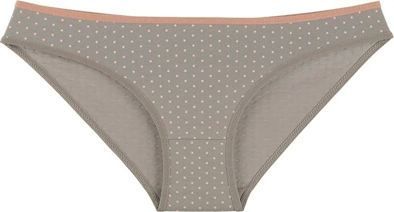 Donella 10-Piece Colorful Patterned Women's Panties - 211119
