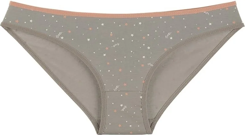 Donella 10-Piece Colorful Patterned Women's Panties - 211119