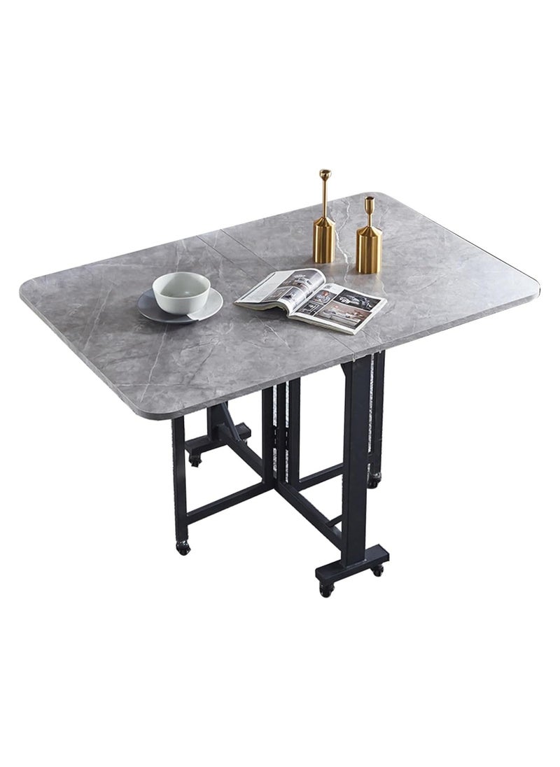 DubaiGallery - Space-Saving Folding Dining Table – Extendable, Multifunctional with Adjustable Feet, Perfect for Small Spaces - Image 1