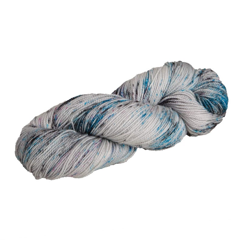 KnitPicks Knit Picks Hawthorne Speckle Hand Paint Fingering Weight Sock Yarn (Cosmic Speckle) - Image 1