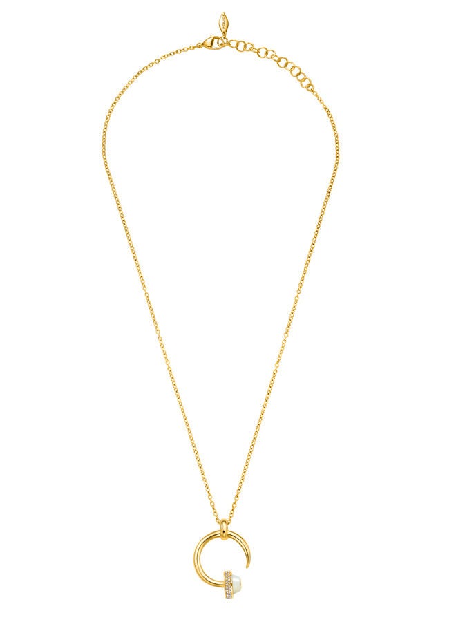 POLICE Necklace For Women Gold Plating With Mother Of PearlPEJLN0001504  - Image 1