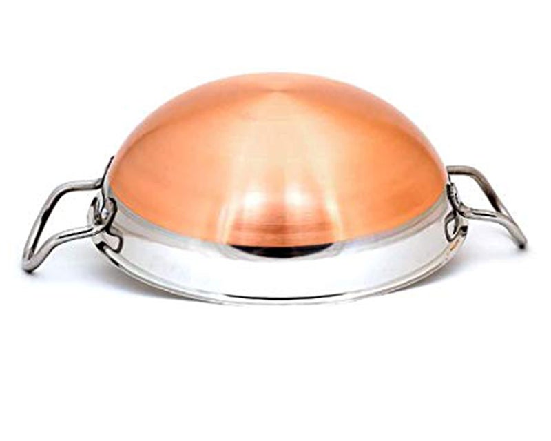 BLeaf Stainless Steel-Copper Bottom Kadhai/Frying Kadhai - Image 2