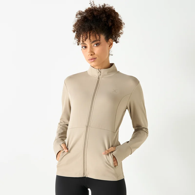 ادوت من سبلاش High Neck Zip Through Jacket with Pockets
