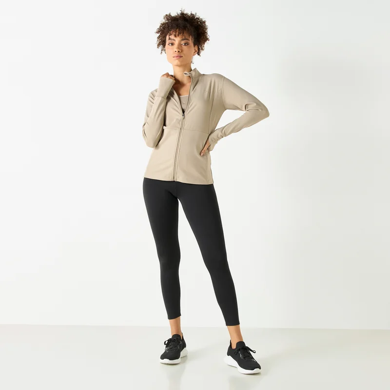 ادوت من سبلاش High Neck Zip Through Jacket with Pockets