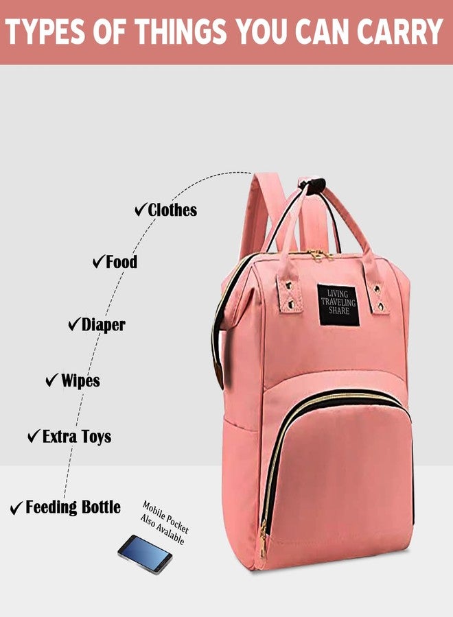 MAJIK Baby Diaper Bag Backpack for New Born Baby | Baby Diaper Bags for Mom for Travel| Baby Travel Backpack with Multiple Pockets (with Free Baby Manicure kit) (Model No.1) - Image 5