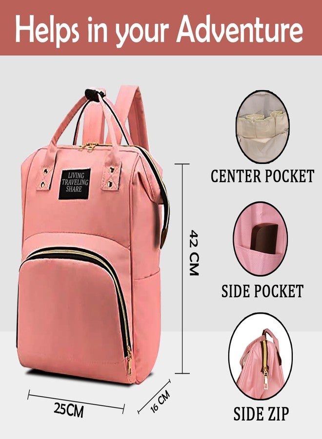 MAJIK Baby Diaper Bag Backpack for New Born Baby | Baby Diaper Bags for Mom for Travel| Baby Travel Backpack with Multiple Pockets (with Free Baby Manicure kit) (Model No.1) - Image 2