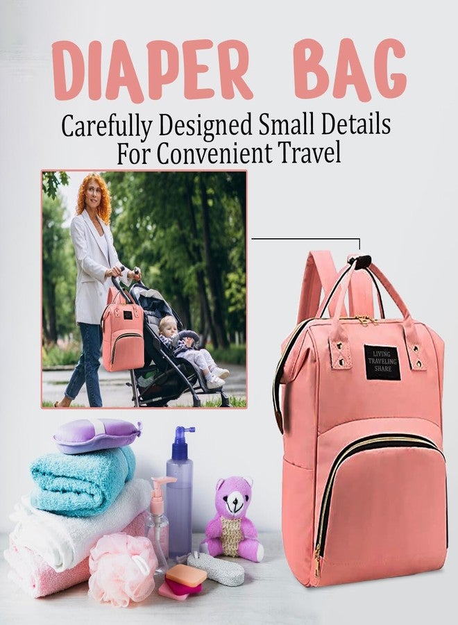 MAJIK Baby Diaper Bag Backpack for New Born Baby | Baby Diaper Bags for Mom for Travel| Baby Travel Backpack with Multiple Pockets (with Free Baby Manicure kit) (Model No.1) - Image 4