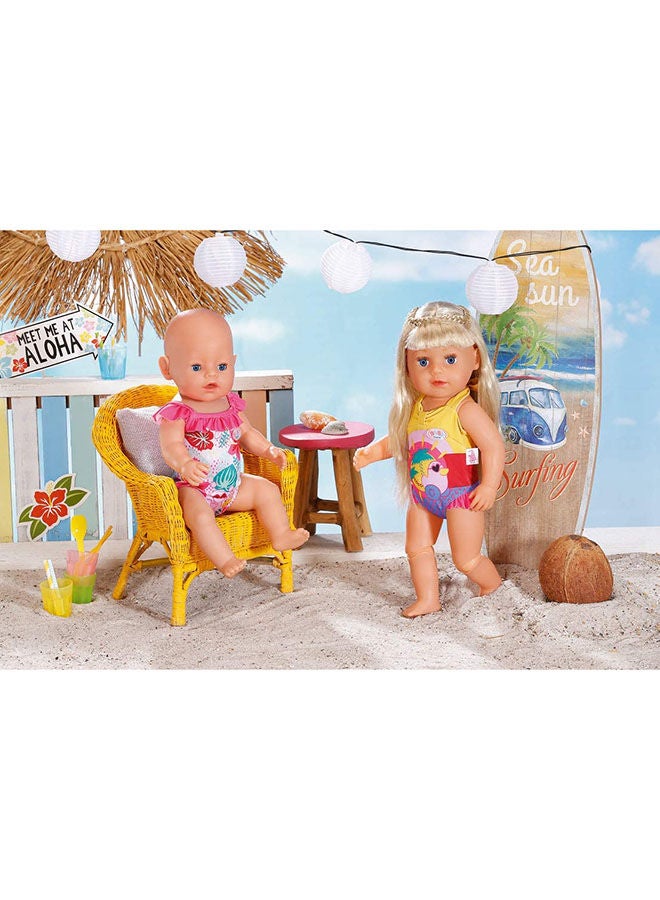 Baby Born Holiday Swimsuit - Assorted 43cm - Image 4