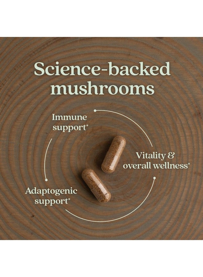 New Chapter Immune Support LifeShield Immune Support with Organic Reishi Mushroom Vegan + Non-GMO Ingredients - 120 Count (Pack of 1) - Image 4