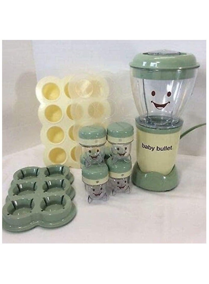 Premium Quality Magic Baby bullet 20 Piece Set Baby Food Blender & Maker)