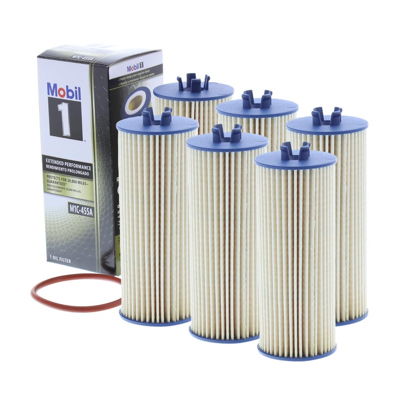 Mobil 1 Extended Performance Oil Filter M1C455A Synthetic Blend High Efficiency 20000 Mile Protection 6 Pack - Image 2