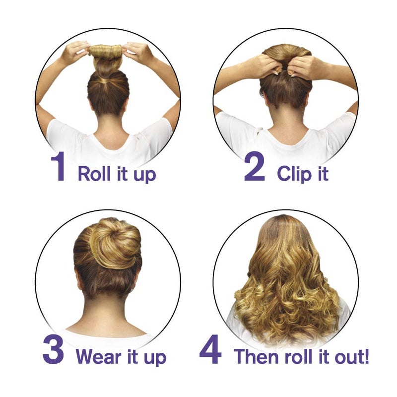 Conair HS70BL Bun-2-Done, Blonde, 6 Wands (4 - 7 1/4-inch and 2- 7 1/2-inch wands ) - Image 5