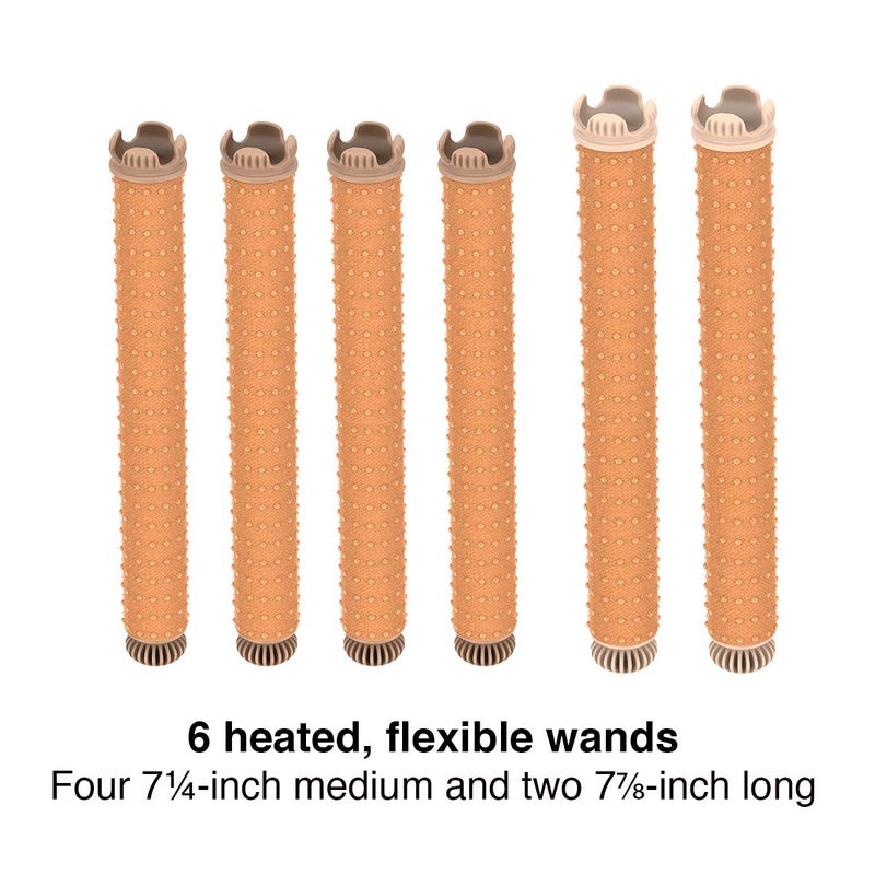 Conair HS70BL Bun-2-Done, Blonde, 6 Wands (4 - 7 1/4-inch and 2- 7 1/2-inch wands ) - Image 3