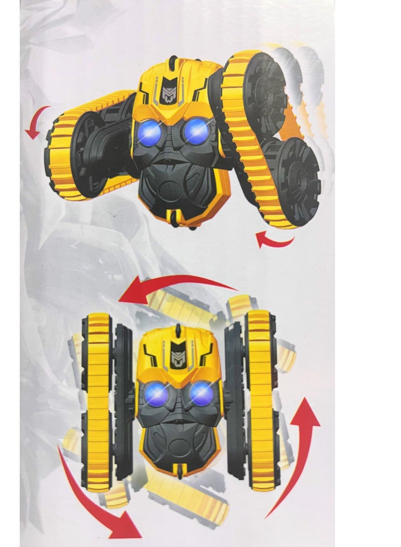 Portable Double Sided Rotating Vehicles Tumbling Flips Rc Remote Control Car - Image 4
