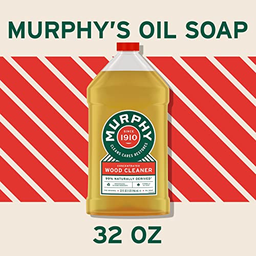 Murphy Oil Soap Concentrated Formula Wood Cleaner NoRinse Floor Cleaner Citronella Oil Scent 32 fl oz Bottle 3 Pack - Image 3