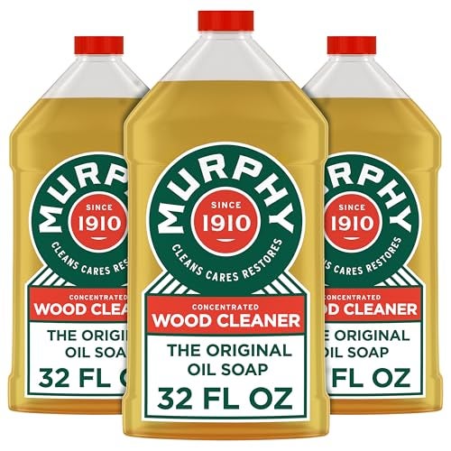 Murphy Oil Soap Concentrated Formula Wood Cleaner NoRinse Floor Cleaner Citronella Oil Scent 32 fl oz Bottle 3 Pack - Image 1