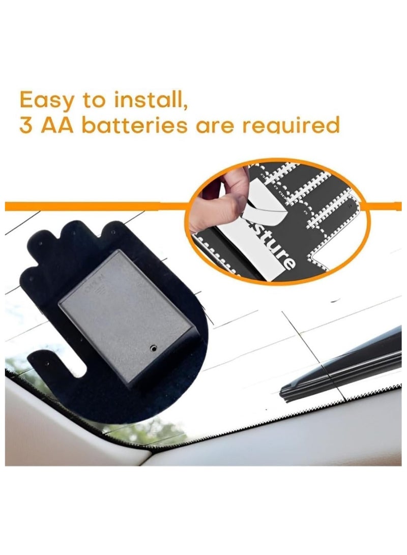 Remote Control Car Hand Gesture Light - Funny LED Finger Signs - Image 4