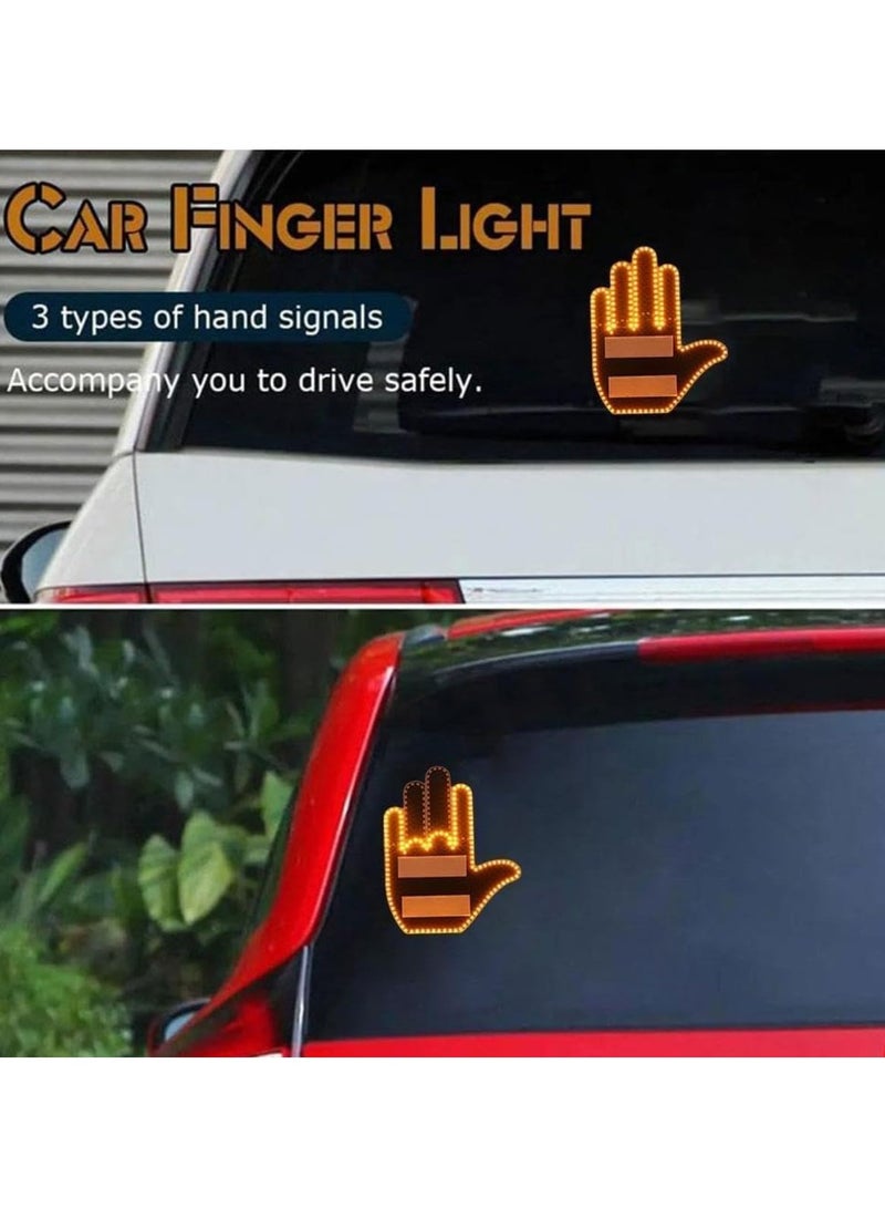 Remote Control Car Hand Gesture Light - Funny LED Finger Signs - Image 3