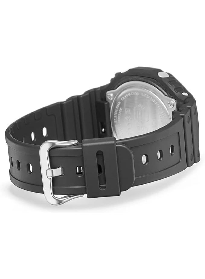 جي شوك ساعة يد جى-شوك تناظرية ورقمية مع حزام من الراتنج GA-B2100-1ADR - Image 2