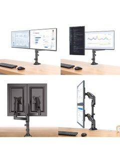 NB NORTH BAYOU Sleek H180 Dual Monitor Mount - NB North Bayou  - Image 2