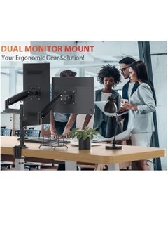 NB NORTH BAYOU Sleek H180 Dual Monitor Mount - NB North Bayou  - Image 4