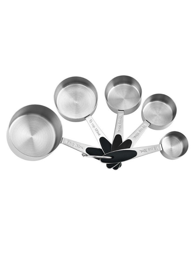 Food Grade Stackable Tablespoons and Teaspoons Measuring Set for Cooking & Baking - Image 3