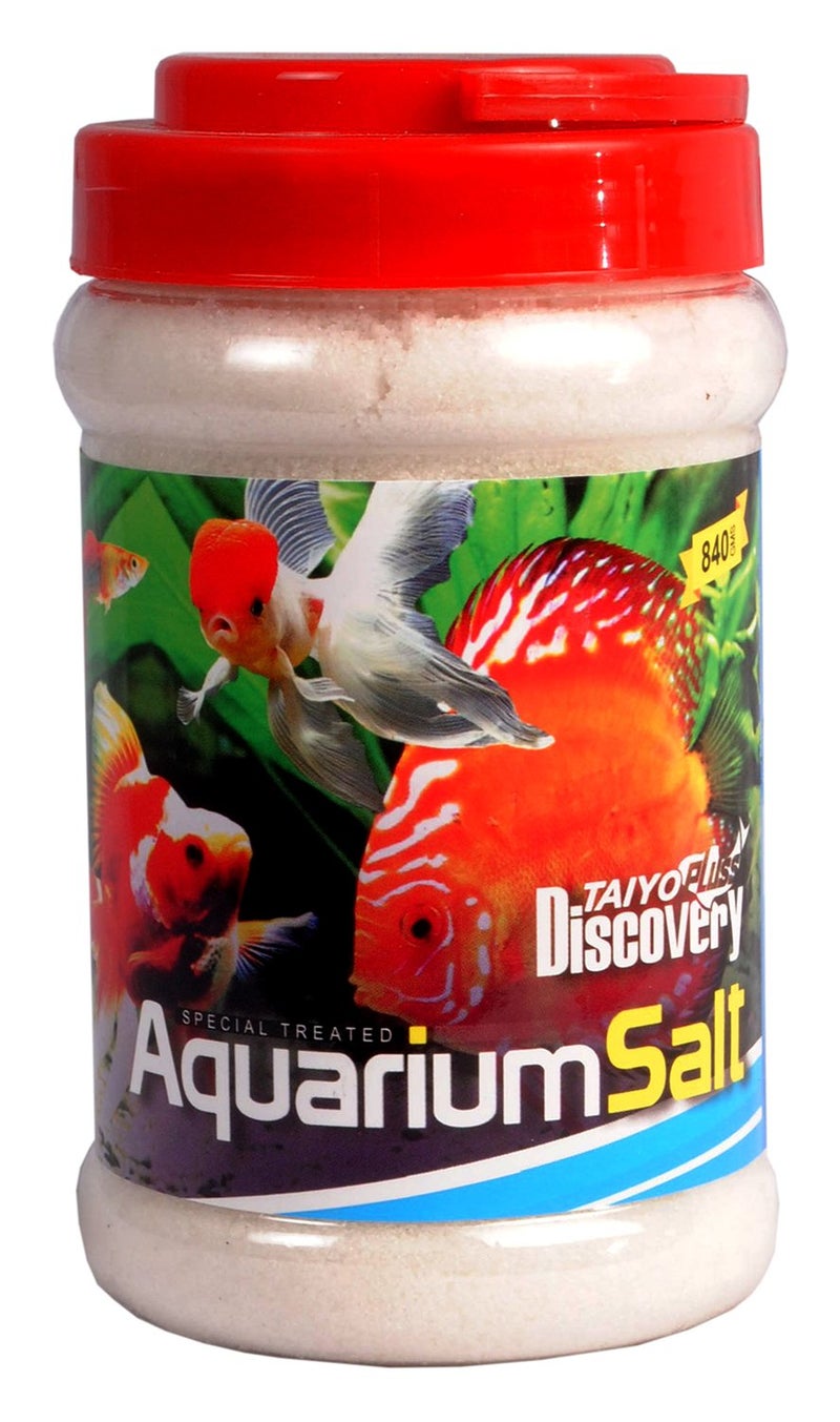 ® Specially Treated and Medicated Aquarium Salt - 840 g (Pack of 1) | |Suitable for Both General Dosage and Specific Treatments