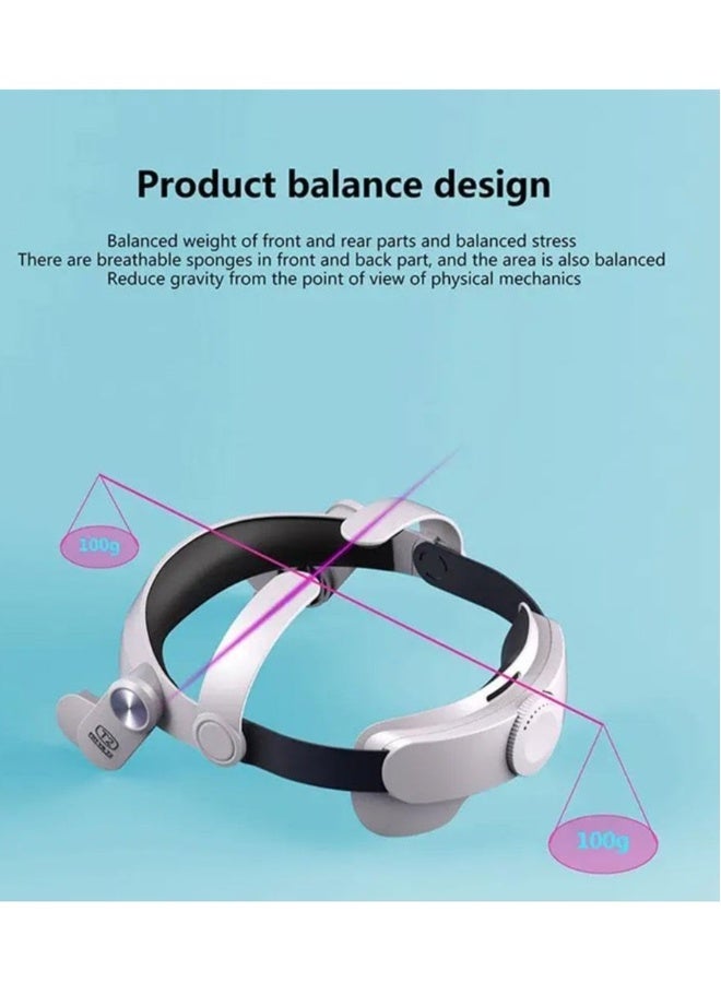 سماعة FiiTVR Elite لـ Oculus Quest 2 سماعة مريحة قابلة للتبديل وقابلة للتعديل لملحقات الواقع الافتراضي - Image 2