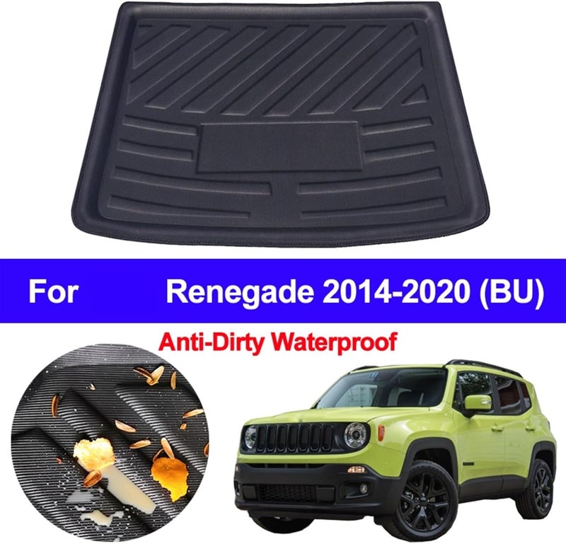 Wivplex Heavy-Duty Trunk Mat for Jeep Renegade - Image 3