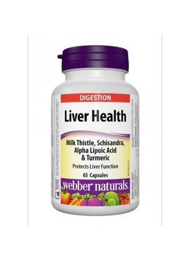 Webber naturals Webber Naturals Liver Health with Milk Thistle, 65 caps