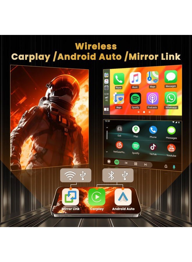 Hikity for Subaru Legacy Outback 2010-2014 Radio, 8 Core 4+64GB Android 13 Car Stereo 9 Inch IPS Touchscreen Car Radio with Wireless Carplay Android Auto 59UI GPS WiFi 32EQ DSP Backup Camrea - Image 5