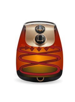 Mienta Mienta Air Fryer, 1500 Watt, AF47434A - Black  - Image 5