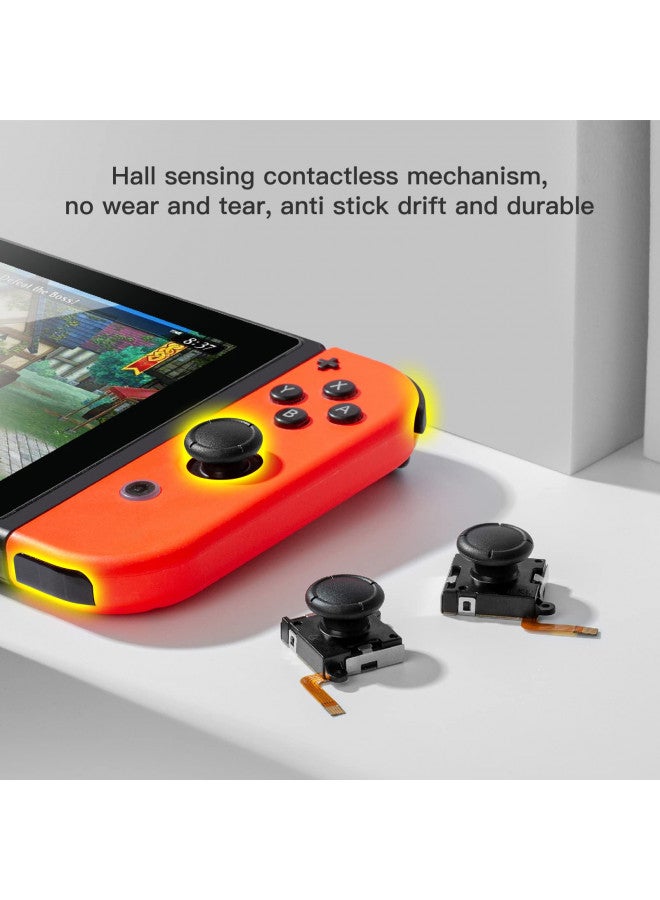 Gulikit GuliKit Switch Joystick Replacement, Hall Effect Joystick, No Drift, Hall Joystick for Switch Joycon, Switch OLED & Switch Lite with Repair Kit (1 pair) - Image 3