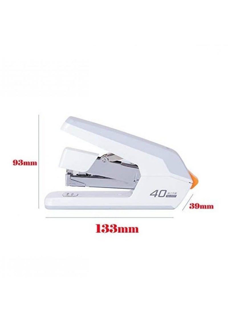Alissa White Desktop Stapler With Staple Remover And For Office School And Home  - Image 3