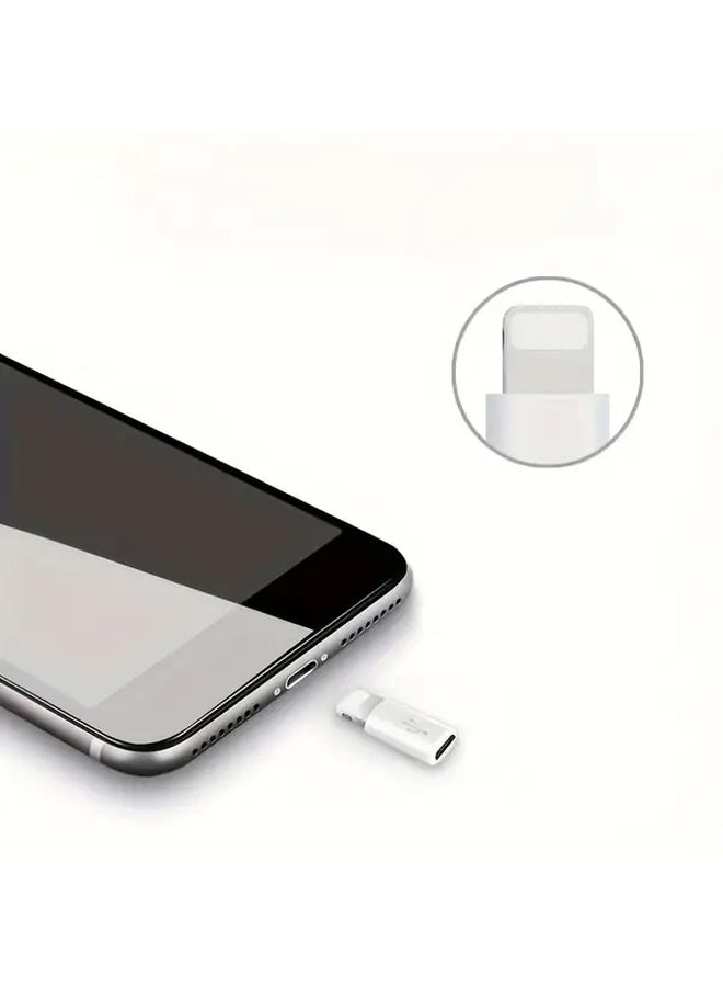 4 قطع محول من النوع C الأنثى إلى Lightning لشحن iPhone فقط - Image 3