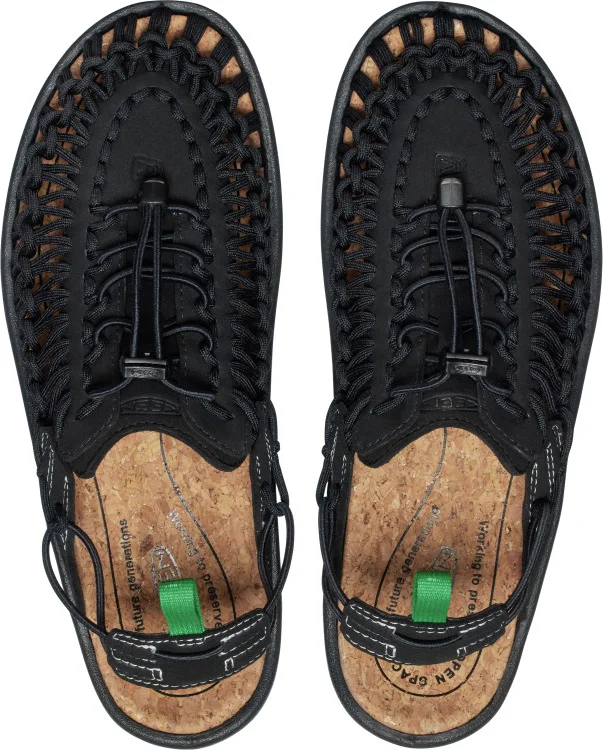 Keen WOMEN UNEEK FLAT SANDALS NATURAL CANVAS/BIRCH