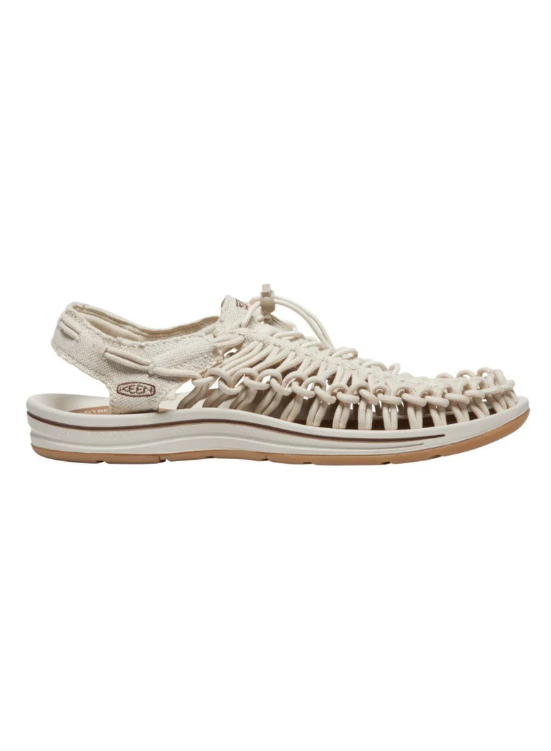 Keen WOMEN UNEEK FLAT SANDALS NATURAL CANVAS/BIRCH