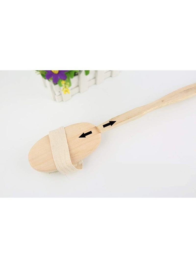 فرشاة الجسم 2 في 1 للبشرة الجافة بشعيرات طبيعية - Image 3