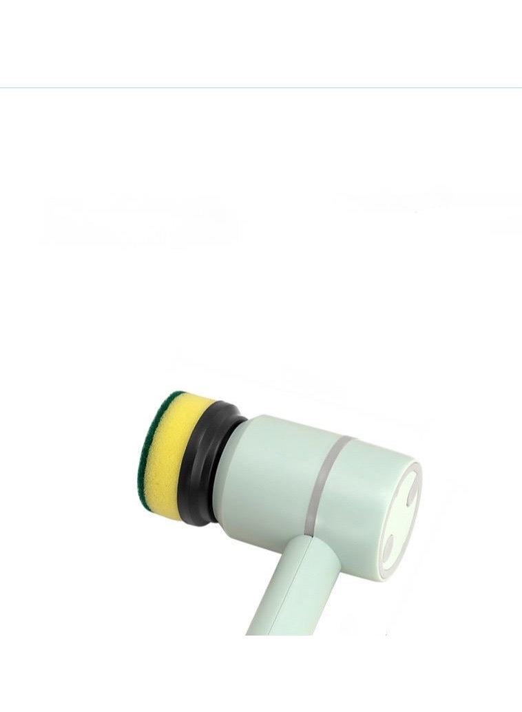 multi functional electric spinning scrubber for cleaning bathtub kitchen electric cleaning brush with 6 brush head rechargeable multifunctional wireless handheld scrubber brush - Image 4
