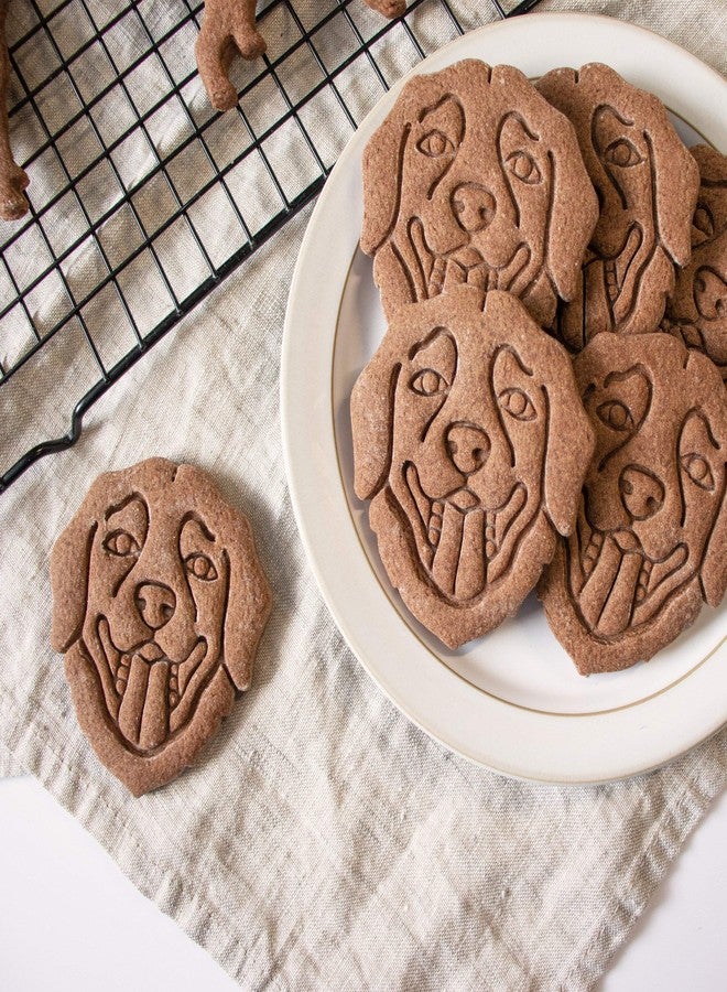 Bakerlogy قطاعة بسكويت على شكل وجه كلب لابرادور ريتريفر، قطعة واحدة - بيكرلوجي - Image 4