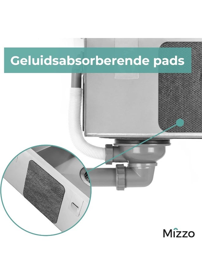 Mizzo Linea 50-40 Kitchen Sink, Stainless Steel Kitchen Sink from 60 cm Cabinet - Image 4