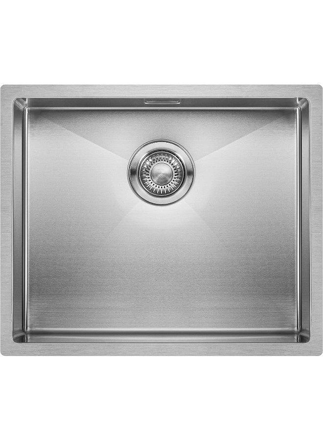 Mizzo Linea 50-40 Kitchen Sink, Stainless Steel Kitchen Sink from 60 cm Cabinet - Image 1