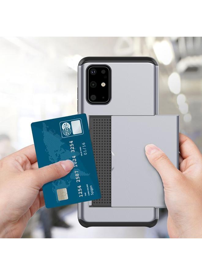 Zaboon Case For Galaxy S20+ Shockproof Rugged Armor Protective Case with Card Slot - Image 5