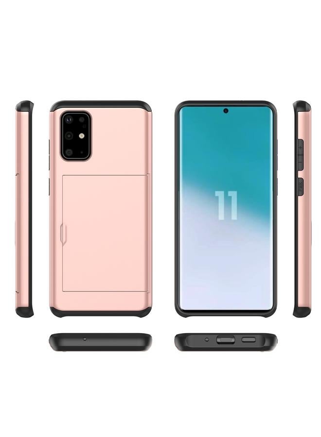 Zaboon Case For Galaxy S20+ Shockproof Rugged Armor Protective Case with Card Slot - Image 3