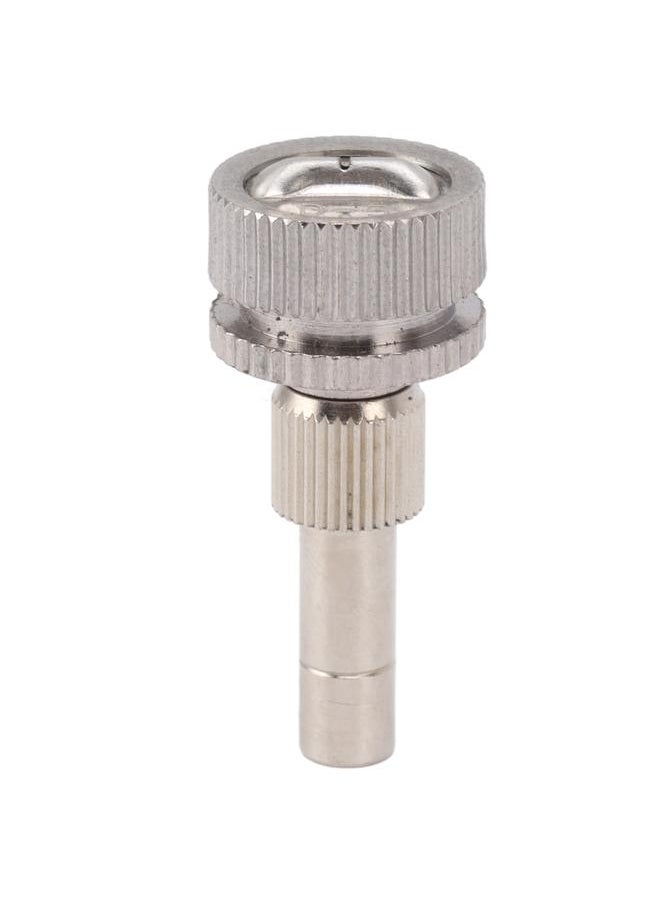 Thoraya Mister Nozzle 6mm Quick Connector Brass Fan Shaped Low Pressure Atomizer Misting Nozzle for Cooling System  - Image 1