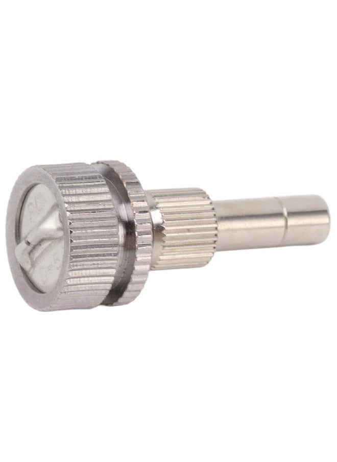 Thoraya Mister Nozzle 6mm Quick Connector Brass Fan Shaped Low Pressure Atomizer Misting Nozzle for Cooling System  - Image 4