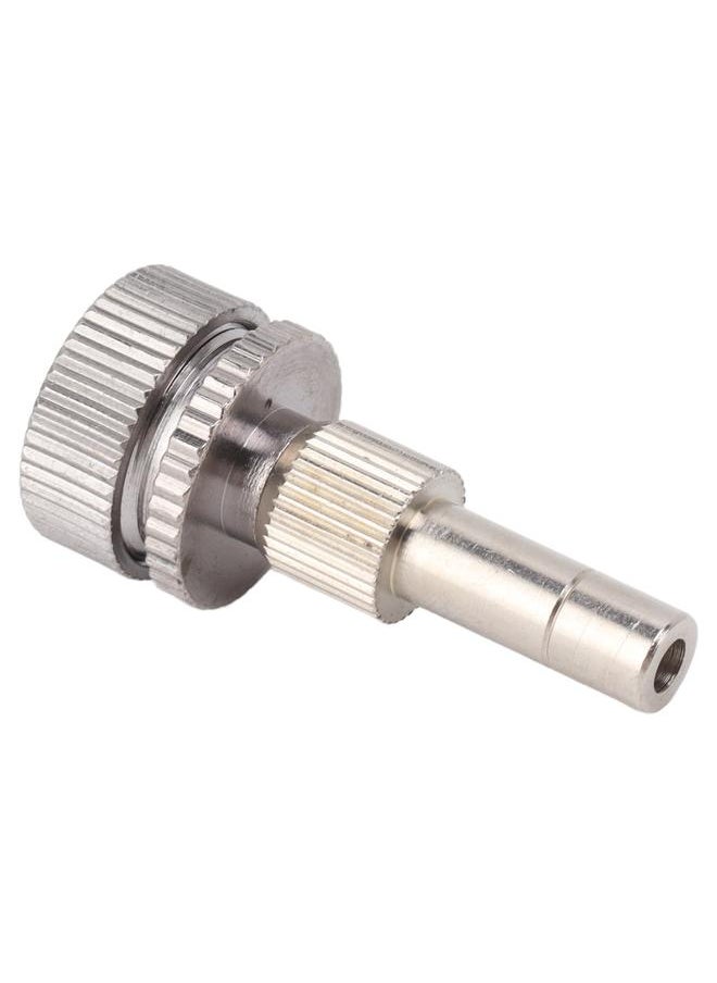 Thoraya Mister Nozzle 6mm Quick Connector Brass Fan Shaped Low Pressure Atomizer Misting Nozzle for Cooling System  - Image 2