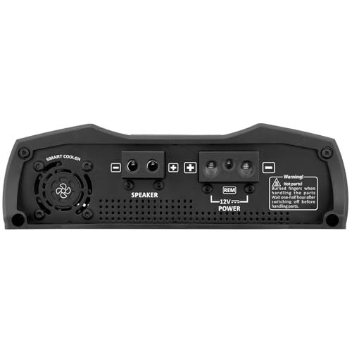 Taramp's تارامب's MD 1200.1 مضخم صوت سيارة بقناة واحدة 1200 واط RMS 1 أوم - Image 5