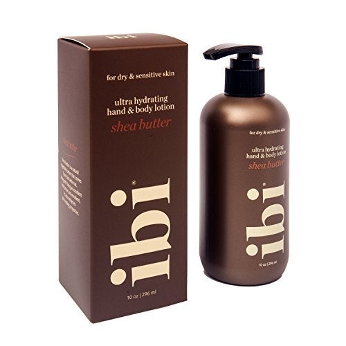 IBI Daily Moisturizing Lotion Hand and Body Lotion For Dry Skin Made In Korea 1 Pump Bottle Shea Butter 10 oz296ml